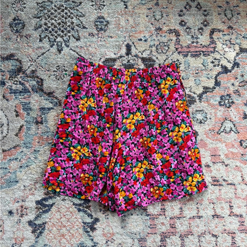 Vintage Floral Shorts